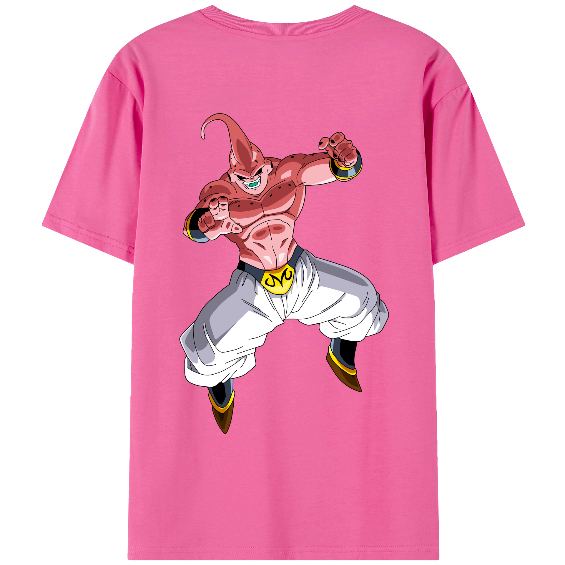 （画像用） ドラゴンボール 魔人ブウ DRAGON BALL Majin Buu レディース半袖Tシャツ(バックプリント)